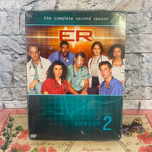 ER The Complete Second Season NWT DVD Set in Original Packaging - Picture 1 of 4